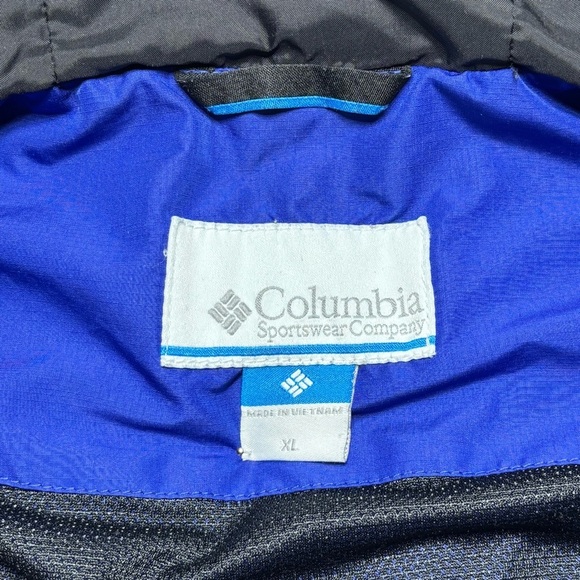 Columbia Jacket Mens Extra Large Omni Shield Full Zip Hood Waterproof Outerwear - Picture 2 of 8